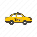 cab, professional drive, taxi, transportation