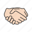business deal, greeting, hand shake, hands 