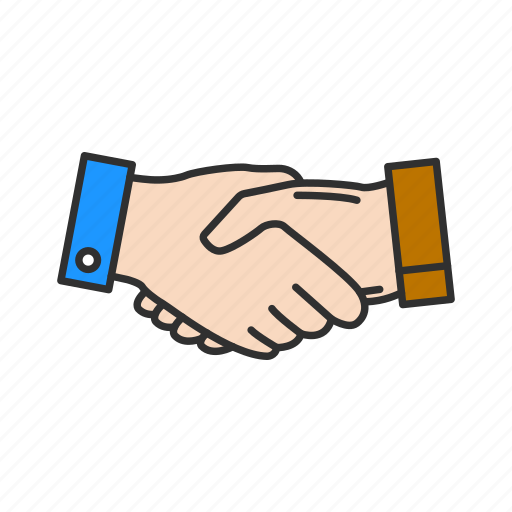 Business deal, greeting, hands, handshake icon - Download on Iconfinder