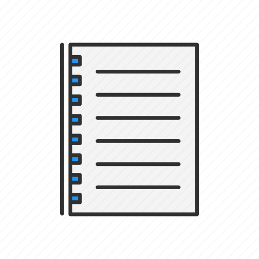 Journal, list, notebook, notes icon - Download on Iconfinder