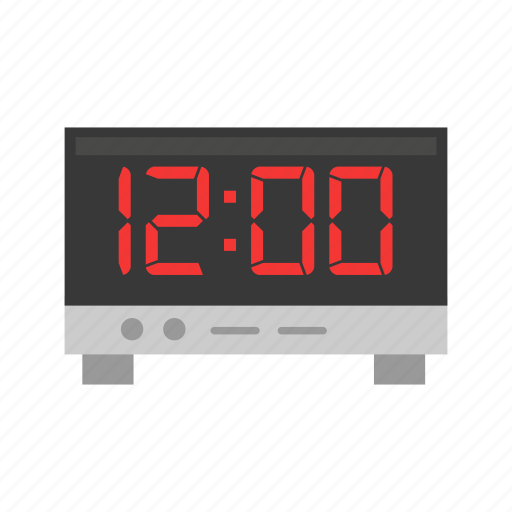 Alarm clock, date, digital clock, timer icon - Download on Iconfinder