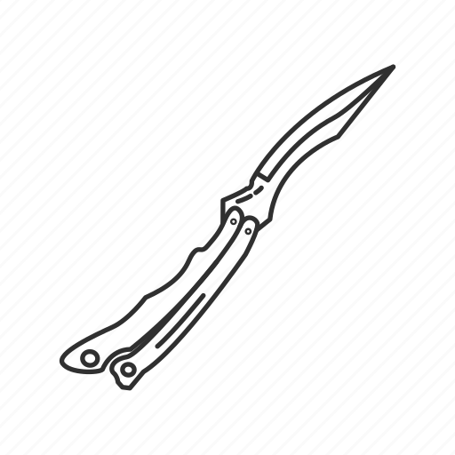Free Free 310 Butterfly Knife Svg SVG PNG EPS DXF File