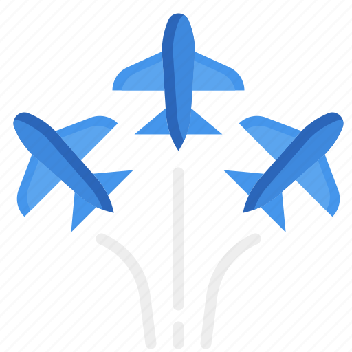 Airplane, military, entertainment, show, transportation icon - Download on Iconfinder