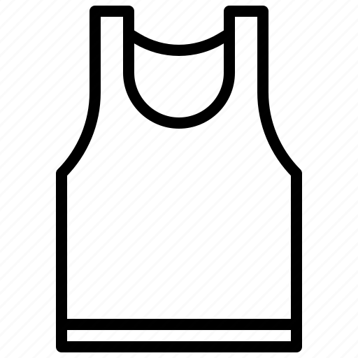 Undershirt, shirt, fashion, clothes, wear icon - Download on Iconfinder