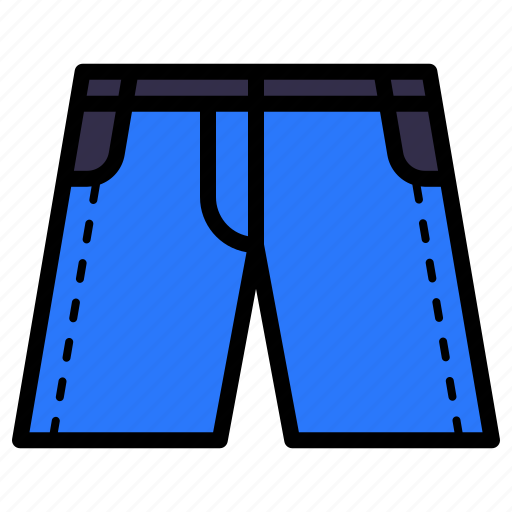 Short pant, jeans, shorts, clothes, apparel icon - Download on Iconfinder