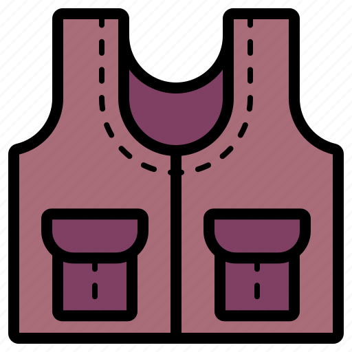 Vest, waistcoat, safety, clothes, clothing icon - Download on Iconfinder