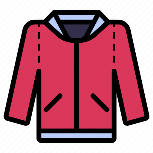 Hoodie, jacket, apparel, clothes, clothing icon - Download on Iconfinder