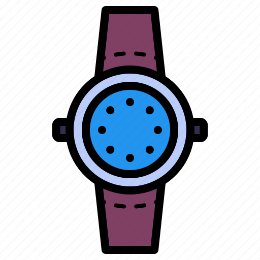 Hand watch, wrist watch, time, clock, device icon - Download on Iconfinder