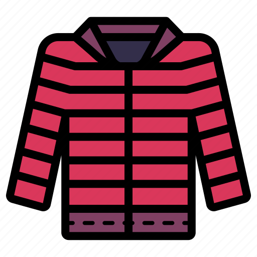 Jacket, coat, clothes, wear, winter jacket icon - Download on Iconfinder