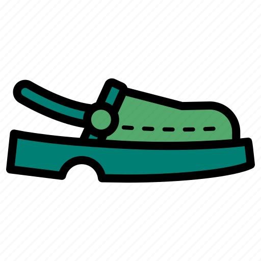 Crocs, sandal, slipper, footwear, shoe icon - Download on Iconfinder