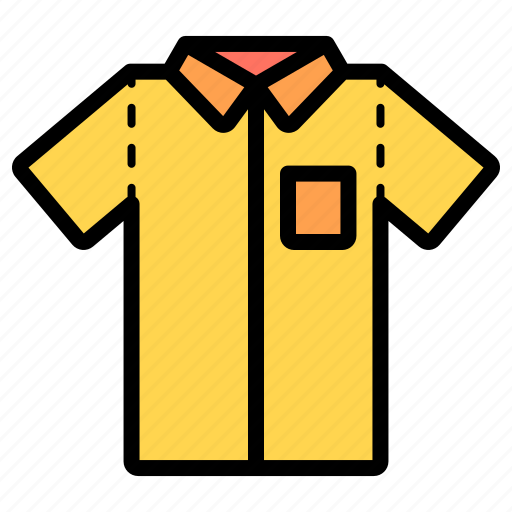 Shirt, short sleeve, wear, clothes, cloth icon - Download on Iconfinder