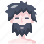 man, beard, user, profile, facial, hair, avatar, people 