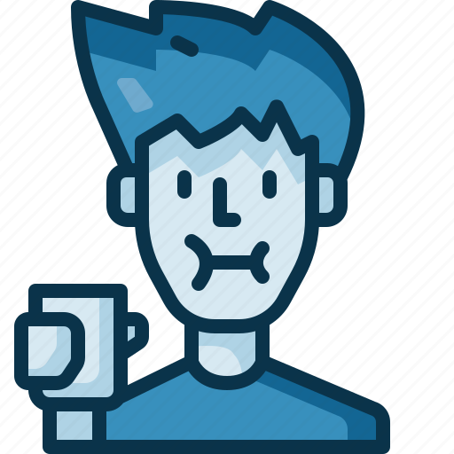 Mouthwash, mouth, hygiene, man, people, boy, morning icon - Download on Iconfinder