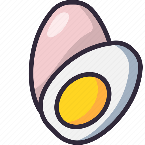 Egg, food, boiled, organic icon - Download on Iconfinder