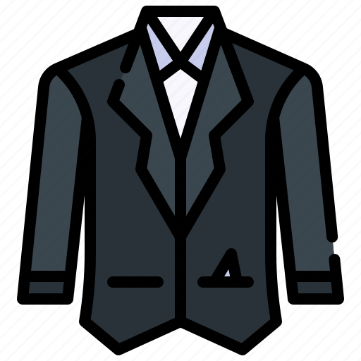 Suit, formal, wear, clothing, fashion icon - Download on Iconfinder