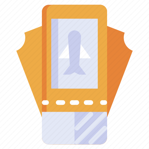 Ticket, flight, boarding, pass, travel, fly icon - Download on Iconfinder