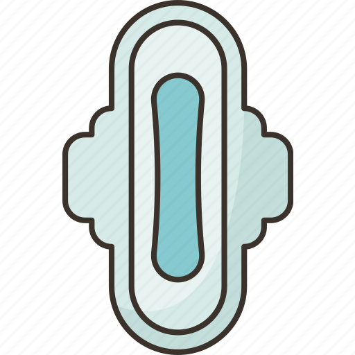 Sanitary, pad, menstruation, period, absorbent icon - Download on Iconfinder