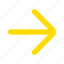 arrow, right, next, continue, end, navigation, direction 