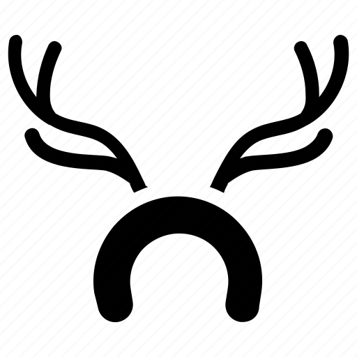 Deer, horn, animal, stag, wildlife, rudolph icon - Download on Iconfinder