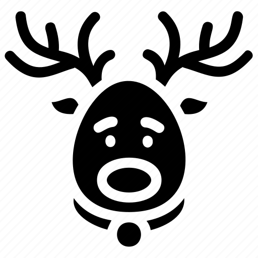 Deer, animal, christmas, rudolf, new, year, reindeer icon - Download on Iconfinder