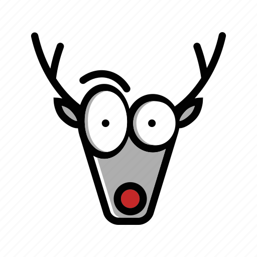Christmas, deer, reindeer, xmas icon - Download on Iconfinder