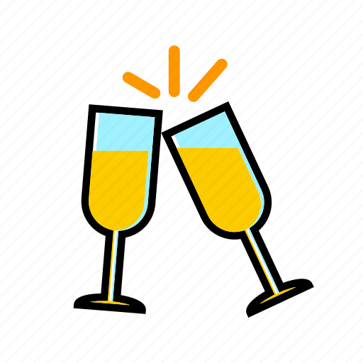 Alcohol, beverage, celebration, champagne, drink, party icon - Download on Iconfinder