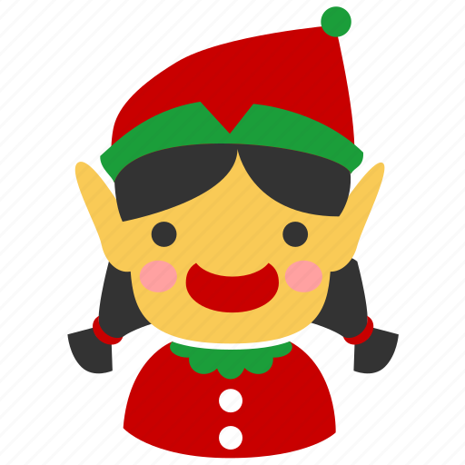 Christmas, elf, girl, person, xmas, female, winter icon - Download on Iconfinder