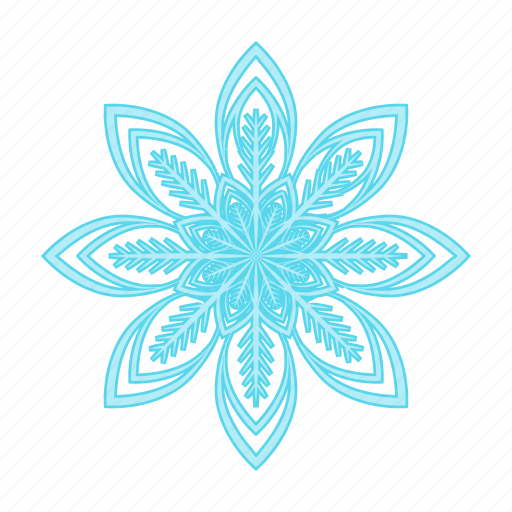 Christmas, happy, new, snowflake, winter, year icon - Download on Iconfinder