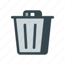 bin, delete, discard, garbage, recycle, remove, trash