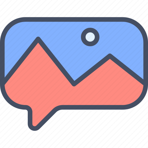 Message, multimedia, photo, picture icon - Download on Iconfinder