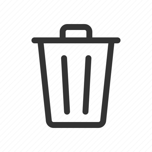 Delete, trash, remove, recycle bin, bin, garbage icon - Download on Iconfinder