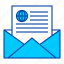 mail, message, communication, letter 