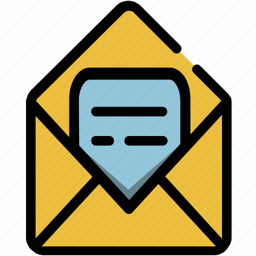 Email, inbox, letter, open icon - Download on Iconfinder