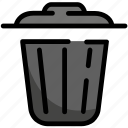 dustbin, garbage, recycle, trash