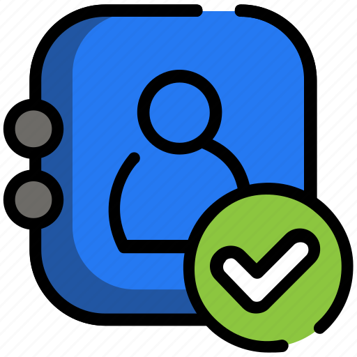 Active, check, contact, phone number icon - Download on Iconfinder