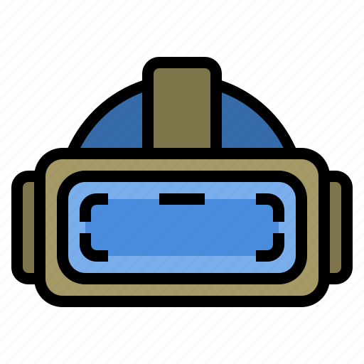 Vr, glasses, virtual, reality, game, control, goggles icon - Download on Iconfinder