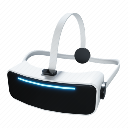 Vr, glass, virtual, reality, game, play, metaverse 3D illustration - Download on Iconfinder
