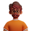 short, hair, man, with, glasses, short hair man with glasses, short clothes, short hair man, shirt, west, work, young man, profile, user, character, guy, people, male, boy, person, avatar 