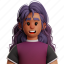 long, hair, woman, long hair woman, long hairstyle, short cloth, tshirt, long curly hair, young woman, young female, fashion, baeutiful, metapeople, metaverse, female, lady, girl, people, person, avatar, character 
