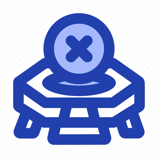 Teleport, failed, virtual, error icon - Download on Iconfinder