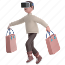 virtual reality shopping, virtual buying, shopping through vr, virtual reality experience, vr technology, advance tech, virtual-reality, advance technology, artificial intelligence 