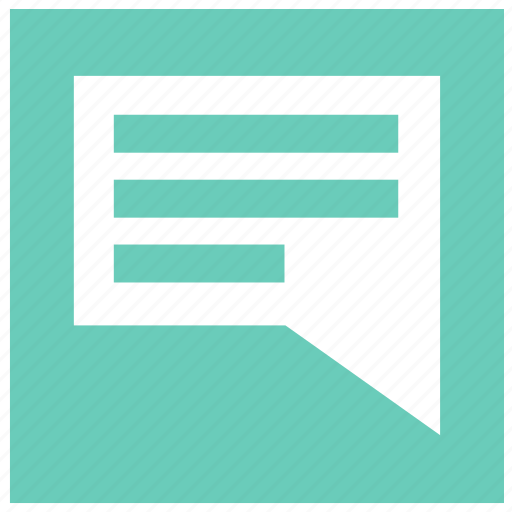 Comment, dialog, messenger, metro, style icon - Download on Iconfinder