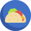 taco, fast, food, mexican, lunch, and, restaurant, snack
