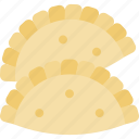 empanada, pasty, food, and, restaurant, baked, bakery