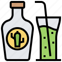 beverage, bottle, cactus, drink