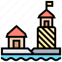 building, eel, ha, landmark, lighthouse, park