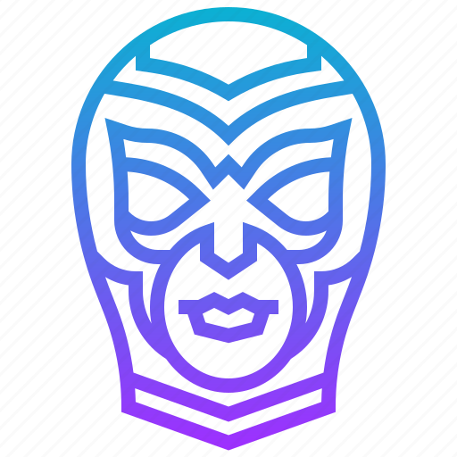 Head, mask, mexico, sport, wrestling icon - Download on Iconfinder
