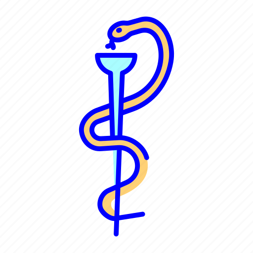 Health, hospital, medical, medicine, pharmacy, snake, symbol icon - Download on Iconfinder