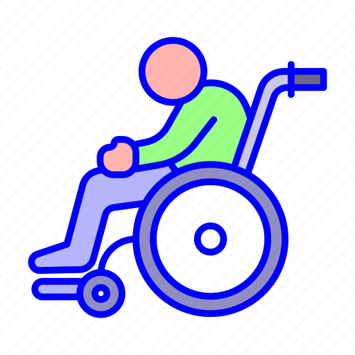 Chair, health, hospital, medical, medicine, paralyzed, wheel icon - Download on Iconfinder