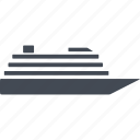 miami, motor ship, cruise, sea